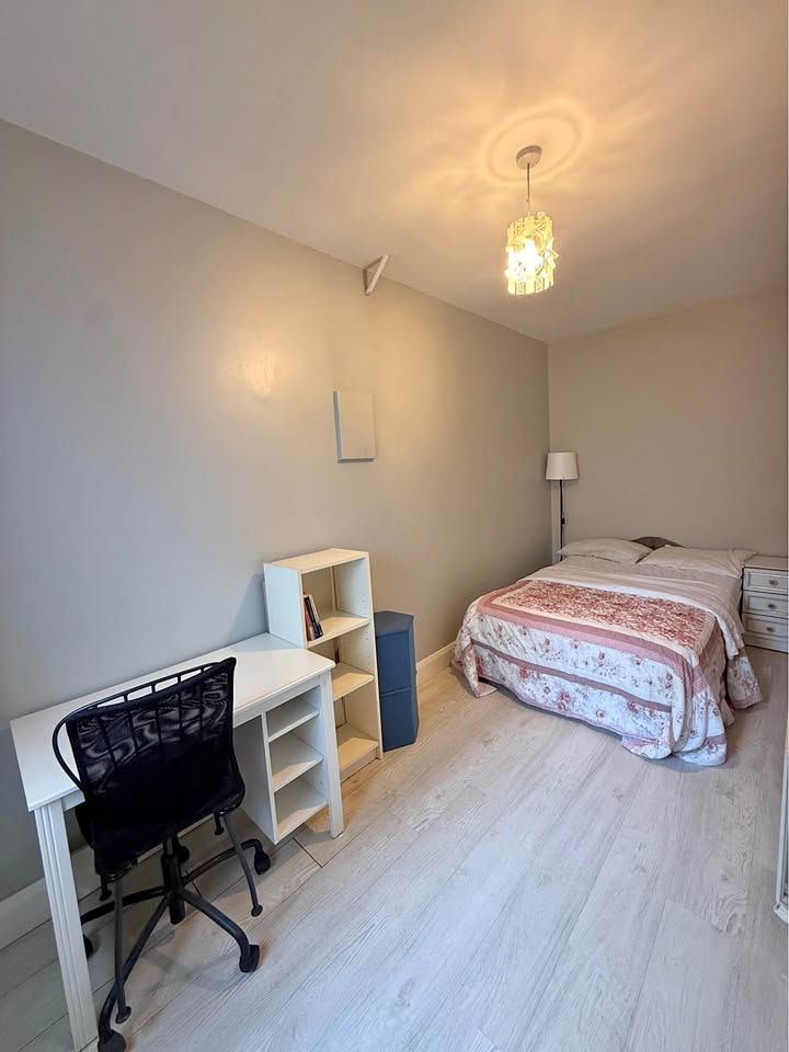 Bedroom furniture + bed + desk