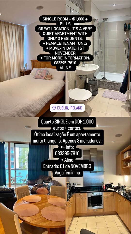 Uma pessoa tranquila. Que gosta de manter a casa linda. Vaga feminina 🥰