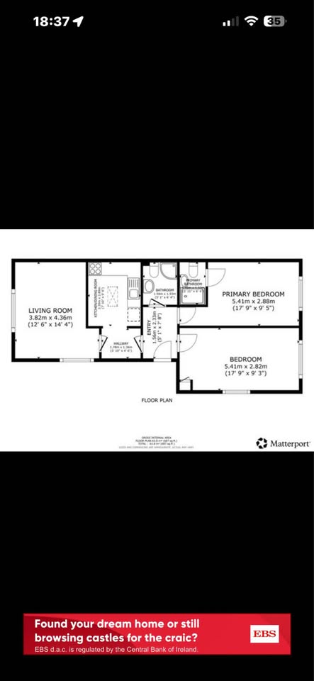2 bedroom 2 bathrooms house Hartstown to rent gfch off street parking full decorated inside and out