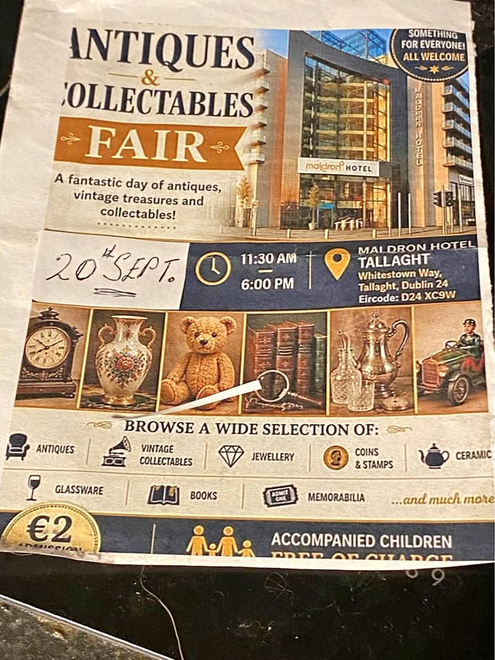 New Antiques Fair for Dublin