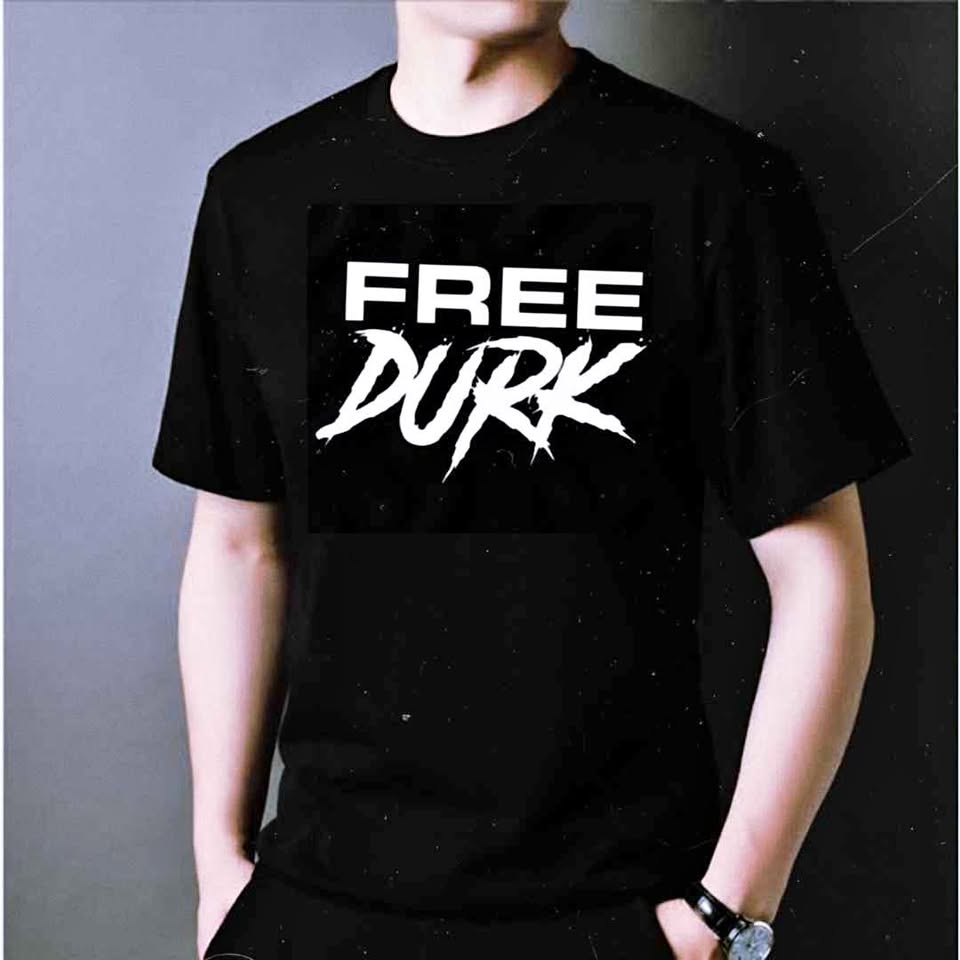 T-shirts for Free Durk campaign