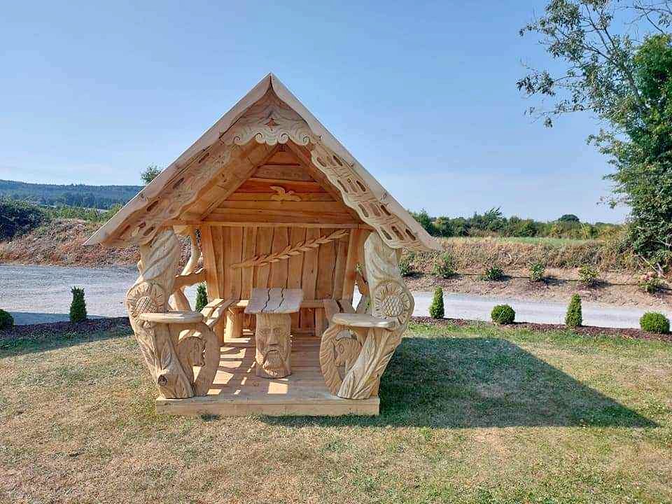 loghouse garden house for relax