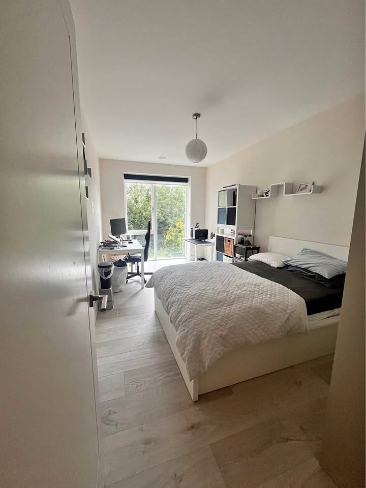 Hi everyone! A spacious double bedroom with a separate private bathroom will be available in a beautifully furnished, fully equipped 2-BHK apartment in Clayfarm